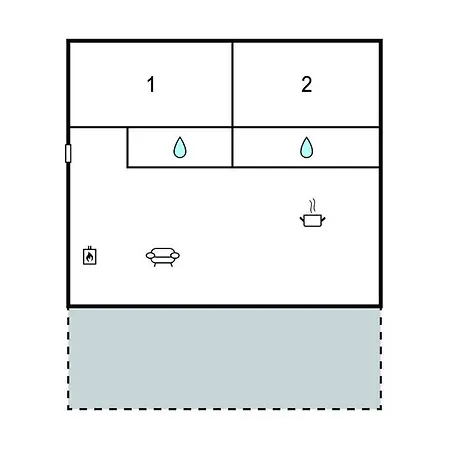 2 Bedroom Front In 펜션 *